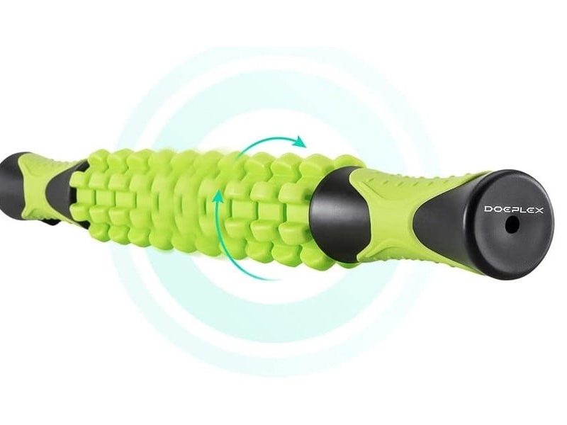 Doeplex Muscle Roller Massage Stick on a white background.