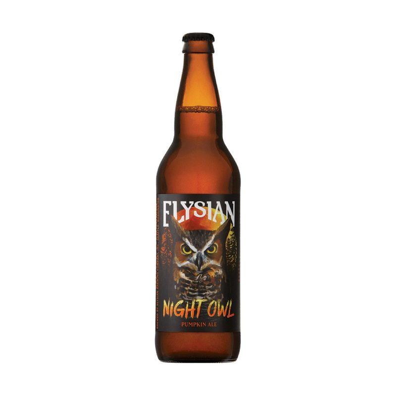 Elysian Night Owl Pumpkin Beer.