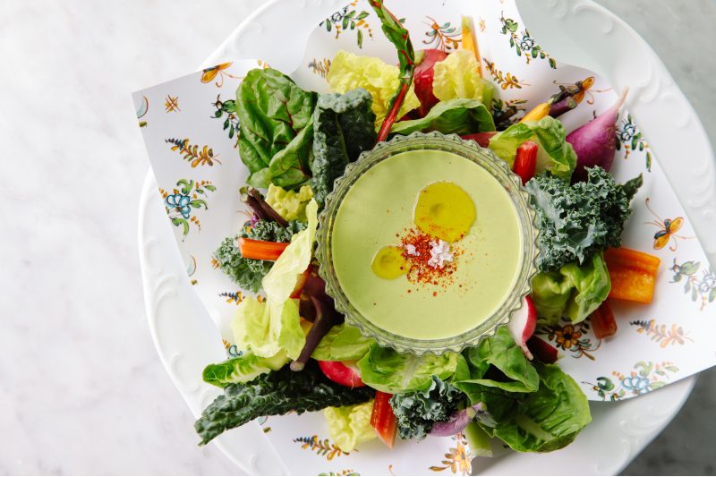 Vegetable spread from Primrose restaurant in Las Vegas.