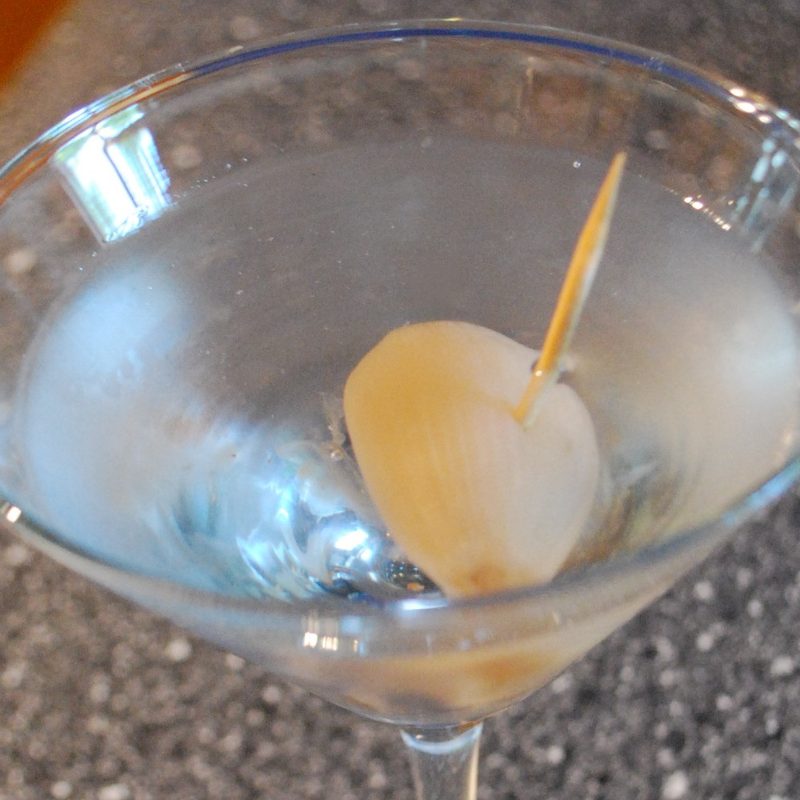 Gibson Cocktail.