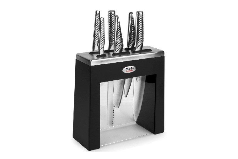 Clear Global knife block set.