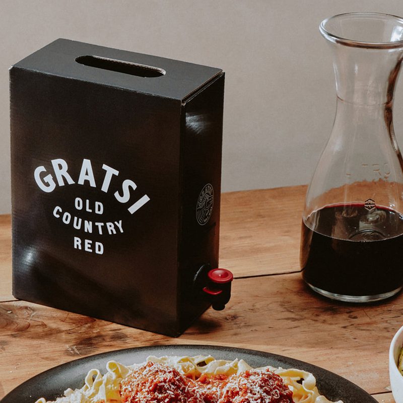 Grasi Wine box with dinner.