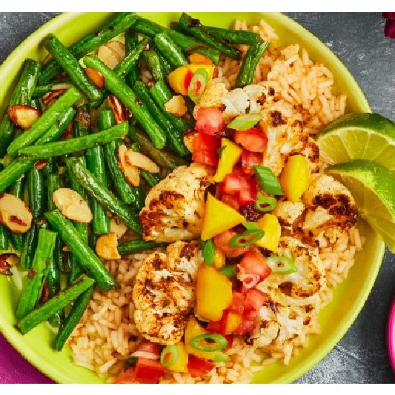 A vegan meal from Green Chef.