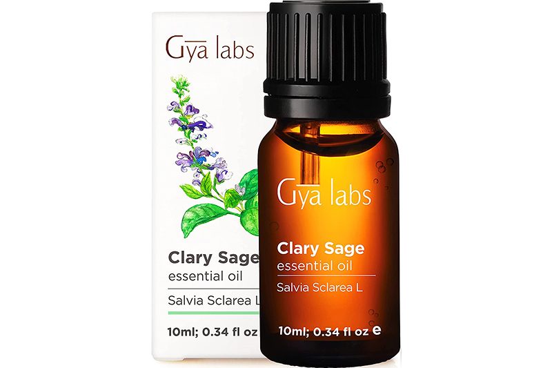 clary sage for stress relief.