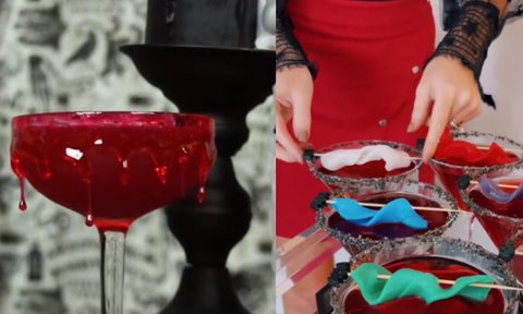TikTok's bloody fun Halloween cocktails include 'Slayer's Blood' and 'smoky' (dry ice) mocktails.