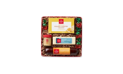 Hickory Farms Farmhouse Sampler on a white background.