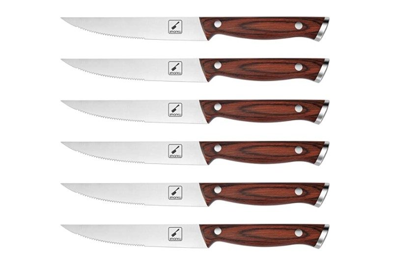 Six Imarku steak knives.
