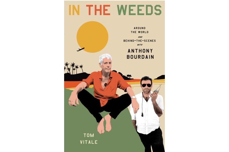 Book cover of In the weeds book.
