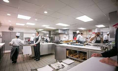 Inside Eleven Madison Park in New York.