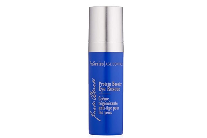 Protein-boosting men's eye cream/