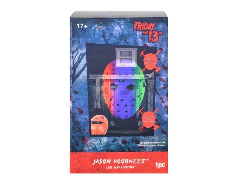 Friday the 13th Jason Voorhees LED lightshow projector.
