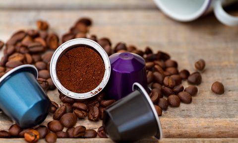 Italian coffee capsules.