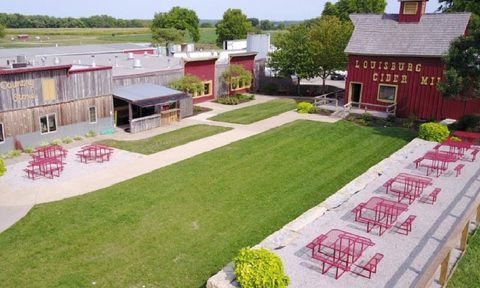 Louisber Cider Mill in Kansas.