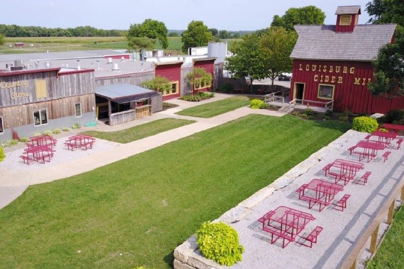 Louisber Cider Mill in Kansas.