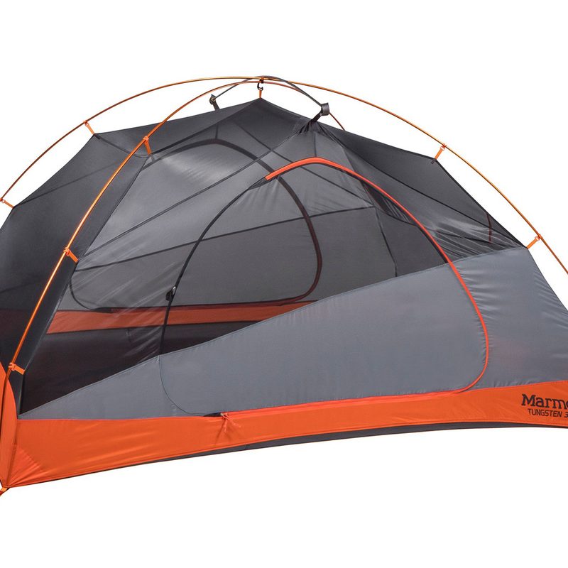 Marmot Tungsten 3P Backpacking Tent is built for maximum durability and water resistance.