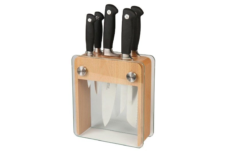 Mercery Genius knife block set.