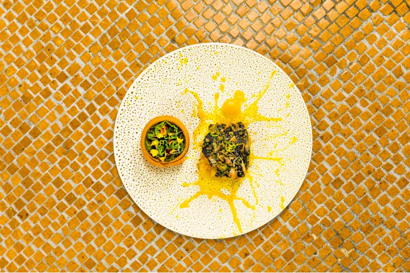 Alaskan Cod from Micael Mina restaurant in Las Vegas.