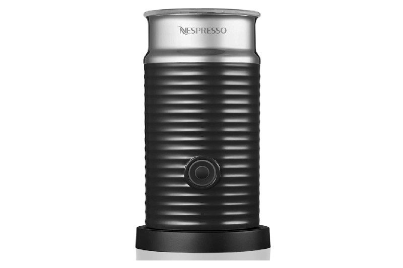 One button milk frother from Nesspresso.