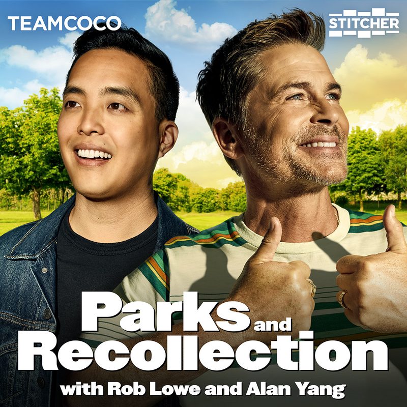New Parks and Rec Podcast with Rob Lowe.
