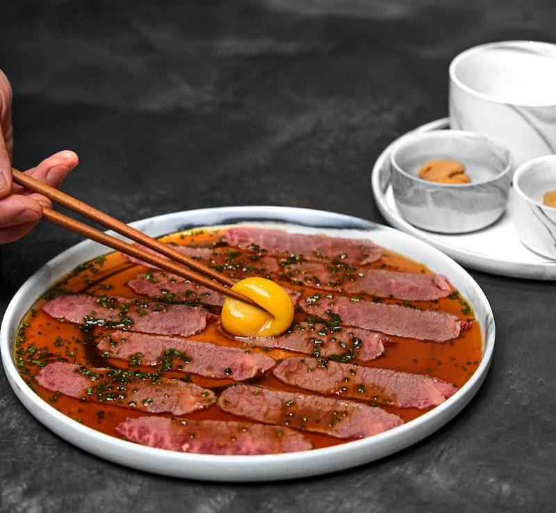Wagyu Samhap at Oiji in East Village.