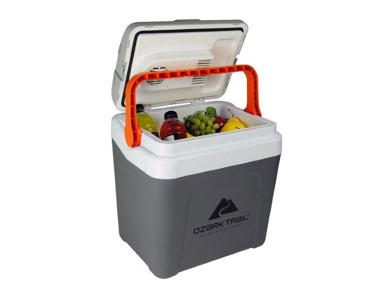 Ozark Trail Highline Thermoelectric Cooler on a white background.