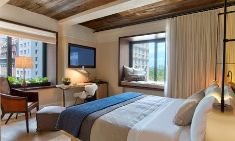 Park King room at 1 Hotel Central Park.