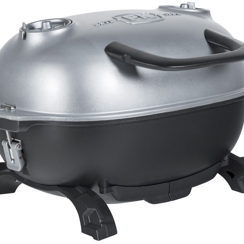 PKGO Charcoal Grill & Smoker is compact and versatile enough for any tailgating outing.