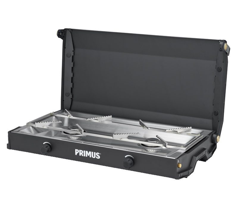 The Primus ultra-portable Kinjia Stove is perfect for camping or tailgating.