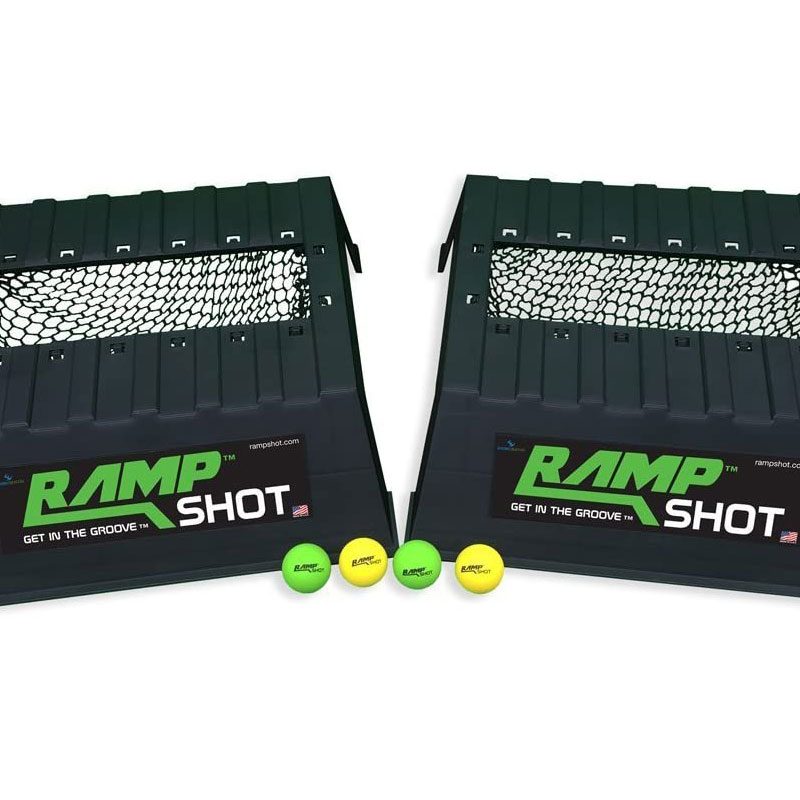 RampShot is a unique, cornhole-style game to keep adults and children entertained all day.