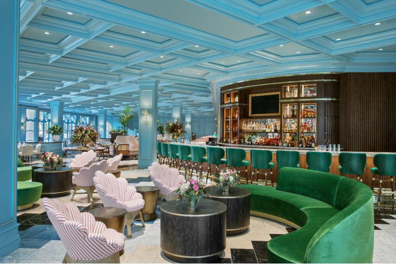 Interior of Sadelle's restaurant in Las Vegas.