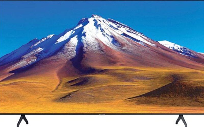 Samsung 70-inch TV on White Background