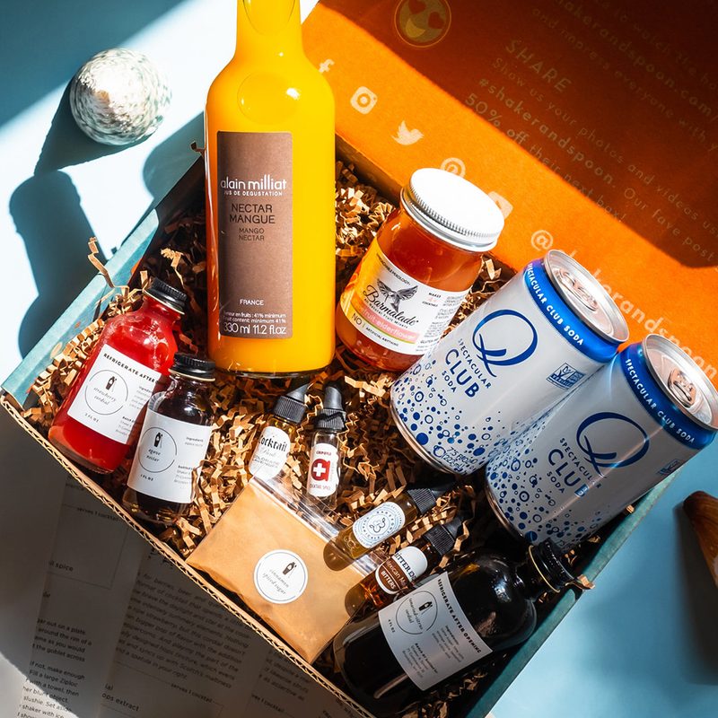 Monthly Box of Shaker and Spoon.