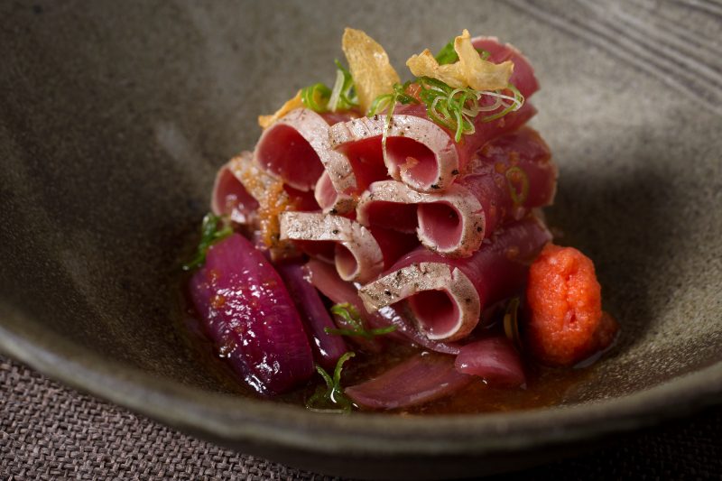 Tuna sashimi from Zuma in Las Vegas.
