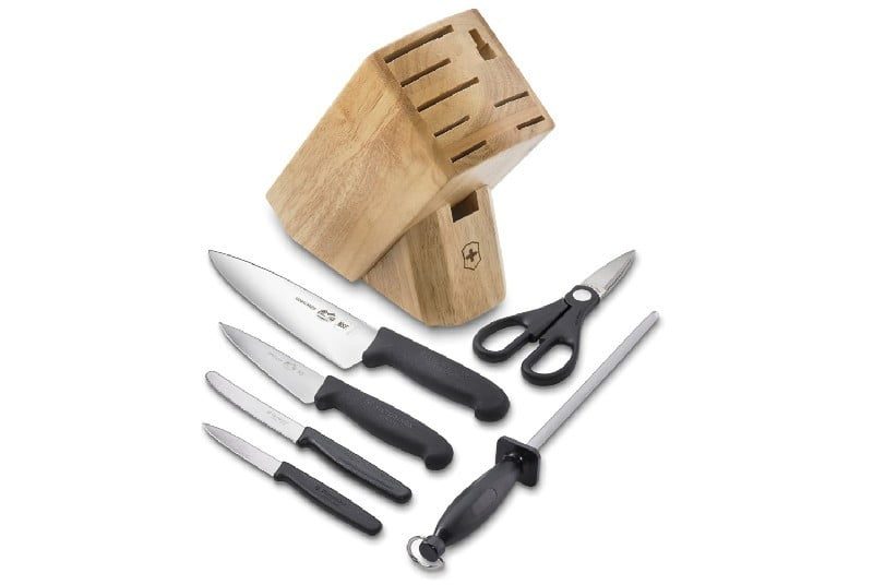 Knife block set from Victorinox.