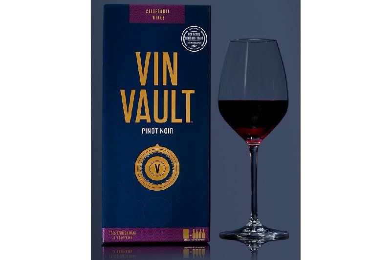 Pinot Noir from Vin Vault wines.