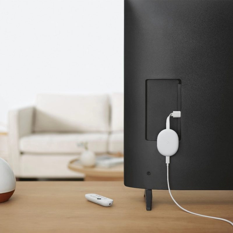 Chromecast with Google TV - 4K - Snow