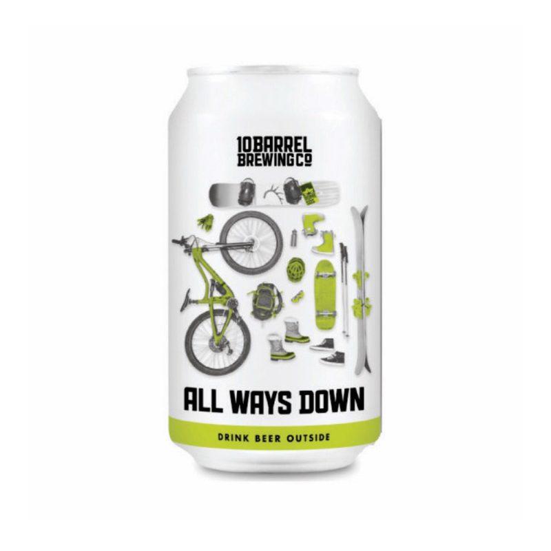 10 Barrel Always Down Double IPA.