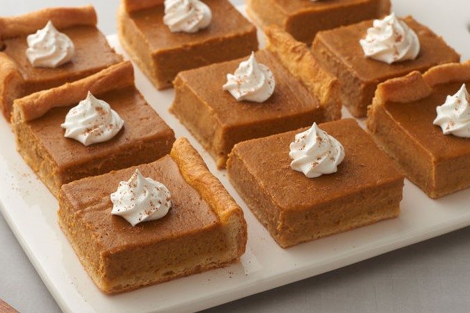 Pumpkin Pie Bar Recipe.