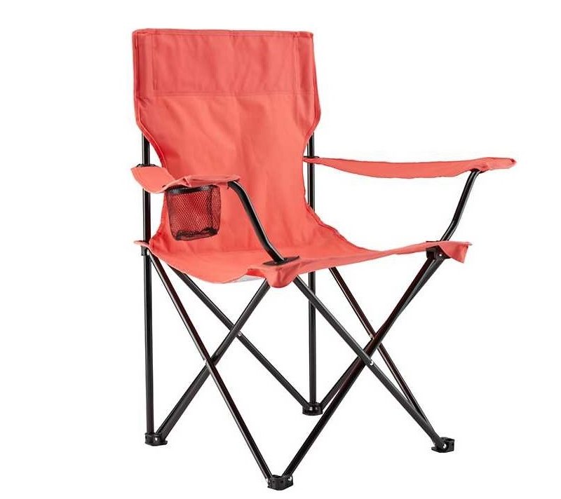 Academy Sports Outdoor Logo Armchair in peach.