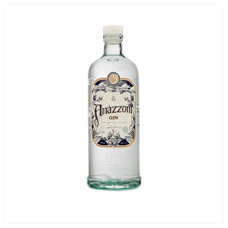 Amazzoni Gin bottle.