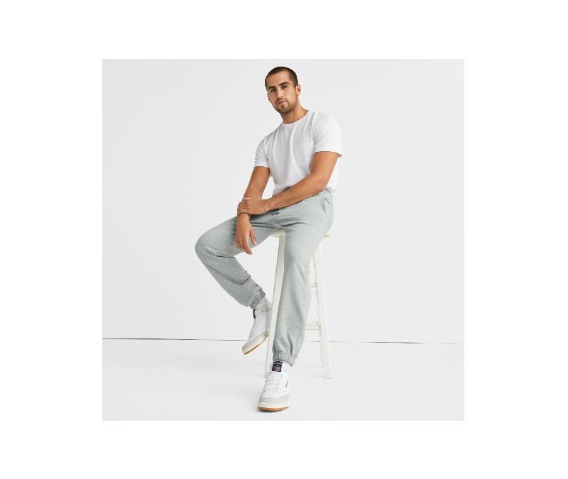American Giant Classic Sweatpant paired with a white shirt.