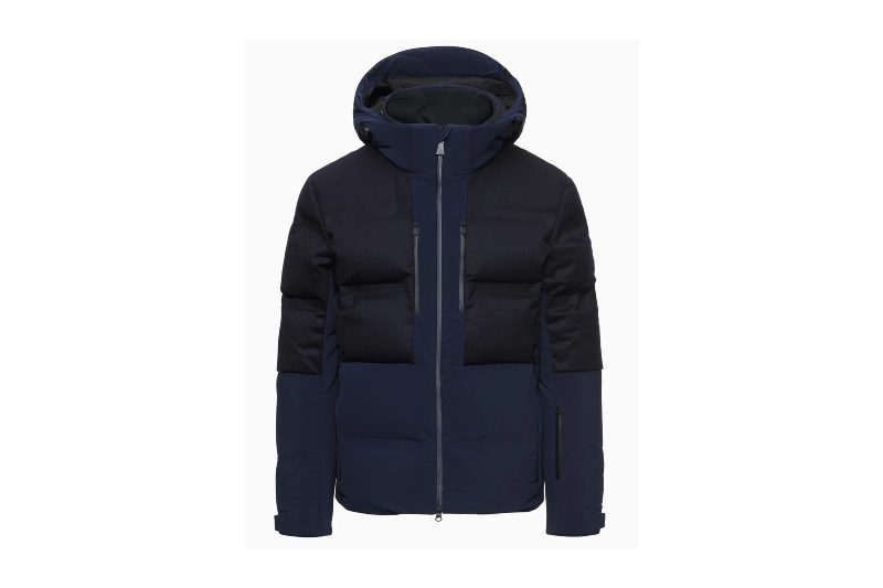 Luxury men's puffer jacket for winter.