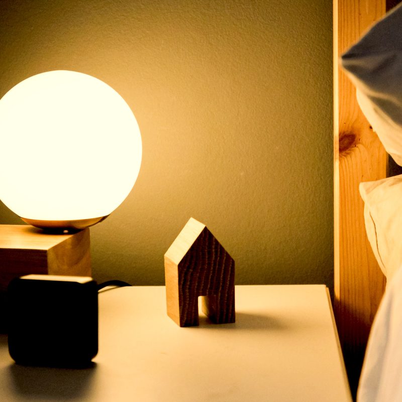 Light therapy lamp.
