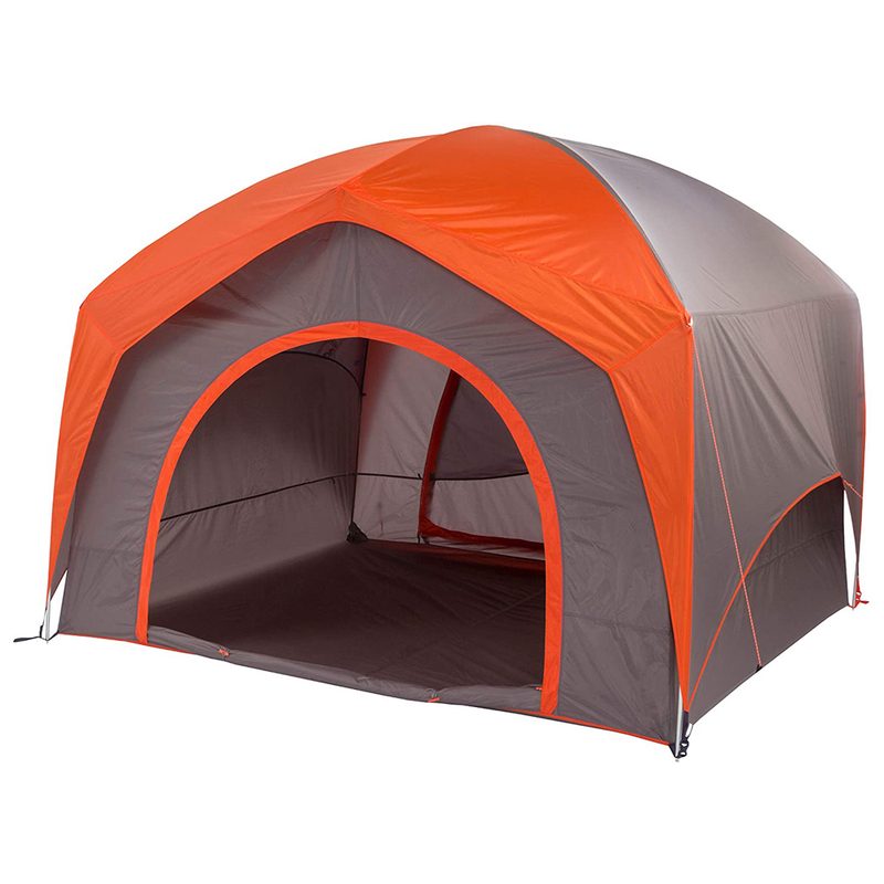 A Big Agnes tent for six occupants.