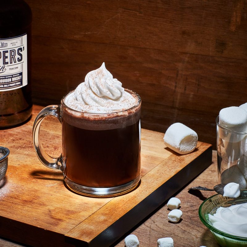 Black Forest Hot Cocoa cocktail.