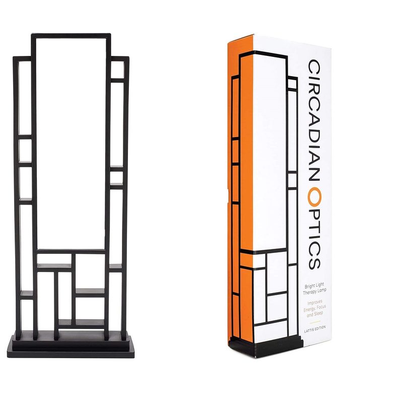 Circadian Optics Lattis Light Therapy Lamp.