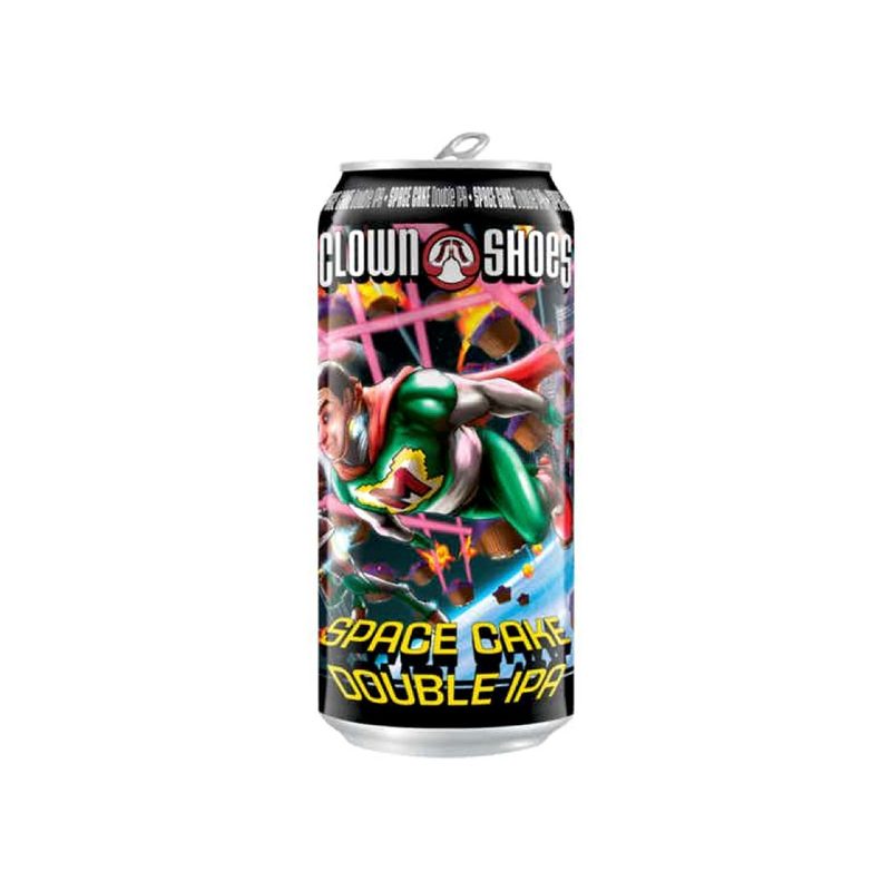 Clown Shoes Space Cake Double IPA.