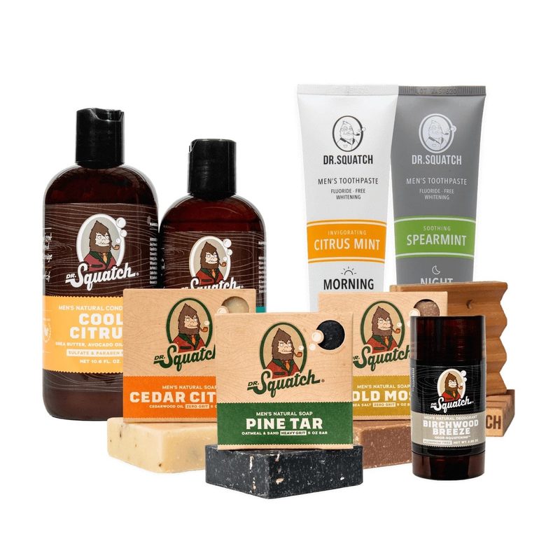 Awesome Dr Squatch Smooth bundle with body soap and more.