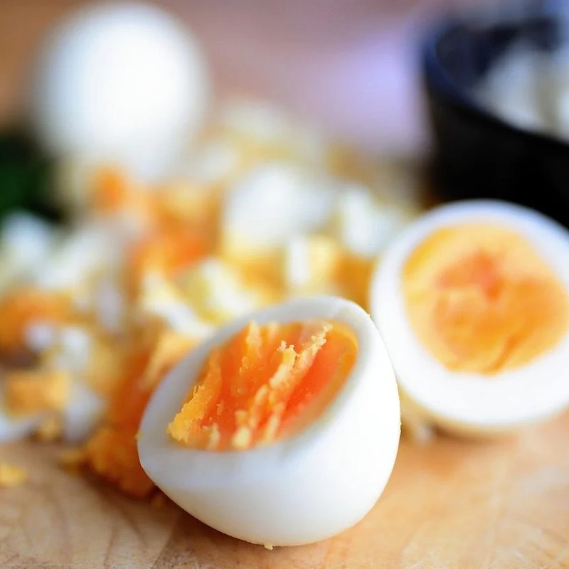 Soft boiled eggs