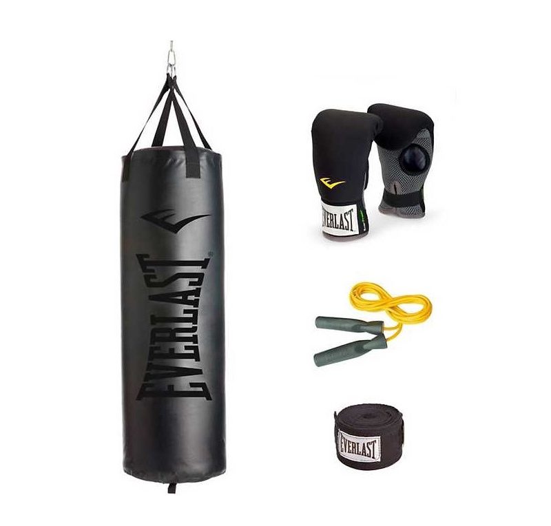 Everleast NevaTear Punching Bag Kit for boxing workouts.